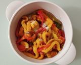 Foto del passaggio 7 della ricetta Peperoni arrostiti, cottura airfryer 🌷