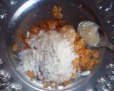 A picture of step 5 of Cornflakes biscuit pastry cake.