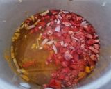 A picture of step 1 of Sambhar.