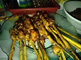 Sate ayam teplon
