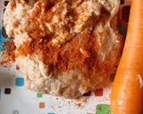A picture of step 1 of Triangle Carrot Nuggets.