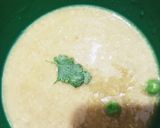 A picture of step 3 of Sabudana masala oats.