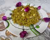 A picture of step 5 of Zarda (jaggery rice pulav).