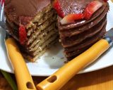 A picture of step 7 of Chocolate Pancake with Strawberry🍓🍓🥞🥞.