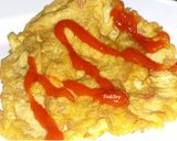 Foto langkah ke 3 dari resep Telur Dadar Sambal Bawang.