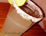 A picture of step 1 of Dew and lemon juice.