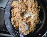 A picture of step 2 of Rice flour Modak.