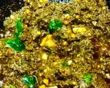 A picture of step 9 of Gongura Pickle.
