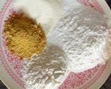 A picture of step 1 of Patisapta pitha -A Bengali sweet.