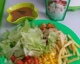 Foto langkah ke 1 dari resep Vegetables Salad with Peanut Sauce Dressing😊.