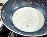 A picture of step 2 of Khoya qulfi.