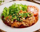 A picture of step 39 of Surprisingly Delicious! Ultimate Oyakodon.