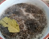 Foto del paso 1 de la receta: Ensalada de lentejas caviar