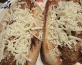A picture of step 2 of Meatball Sandwiches.