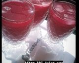 A picture of step 4 of Energy PBC (pomegranate, beetroot, carrot) juice.