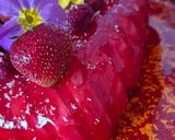 Une image de l'étape 11 de Bavarois à la mousse de framboises et glaçage miroir 😃.