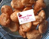 A picture of step 1 of Beans balls(akara).
