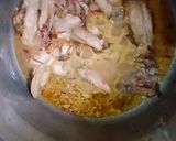 A picture of step 5 of Chicken pulao.