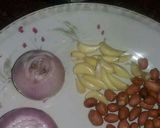 A picture of step 1 of Green Chutney.