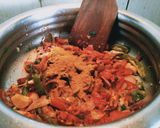 A picture of step 5 of Kadak Rasam.
