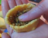 A picture of step 2 of Kibbeh ✨️.