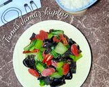 Foto langkah ke 4 dari resep Tumis Jamur Kuping Pakcoy.