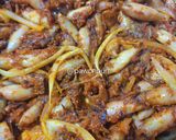Foto langkah ke 6 dari resep Balado Cumi Asin.