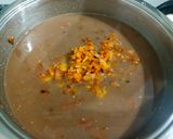 A picture of step 4 of Dal Makhani.