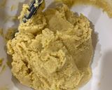 A picture of step 2 of Famous Amos style cookie.
