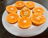 A picture of step 1 of Orange juice.
