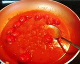 Hình bước làm 3 của món Đậu hũ nhồi trứng cút sốt cà chua🍅