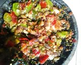 Foto langkah ke 3 dari resep Sambal Timun Rebus.