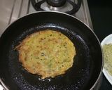 A picture of step 7 of Moong dal lachchha paratha.