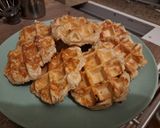 Une image de l'étape 4 de Gaufre liégeoise a la cannelle.