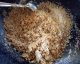 A picture of step 4 of Roti & Til gur churi.
