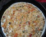 Foto del paso 4 de la receta: Tarta de verdura con arroz y paty