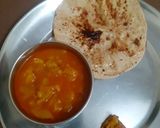 A picture of step 5 of Lauki ki sabzi.