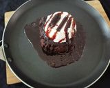 A picture of step 9 of Sizzling Chocolate Brownie With Venila Ice cream.