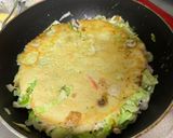 A picture of step 5 of Japanese Squid Okonomiyaki Pancake.