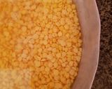 A picture of step 1 of Matar ki daal 😋.