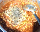 A picture of step 5 of Chanay ki dal karahi.