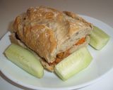Foto del paso 4 de la receta Bocadillo de mejillones en escabeche