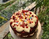 Hình bước làm 3 của món Bánh Red Velvet 🎂