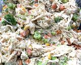 Foto del paso 3 de la receta: Tostadas tropicales de pollo