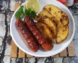 Foto langkah ke 4 dari resep Sosis Panggang berbumbu.