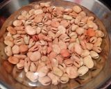 A picture of step 1 of Foul Medames, Like Molasses.