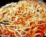 Pas rețetă Spaghetti cu chiftele de vinete în sos de roșii 5 fotografie