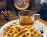 Foto langkah ke 6 dari resep Croffle (Croissant Waffle).