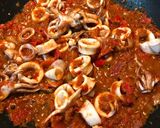 Foto langkah ke 5 dari resep Cumi saus padang mix saus bangkok.