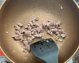 รูปขั้นตอนการทำที่ 3 ของ ข้าวผัดหมูสับไร้น้ำมัน